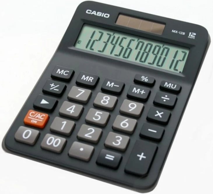 Kalkulator tavoline Casio, i zi