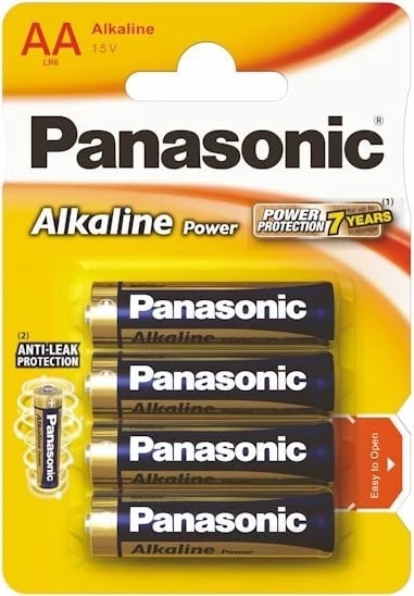 Bateri Panasonic Power Alkaline AA - 4 copë