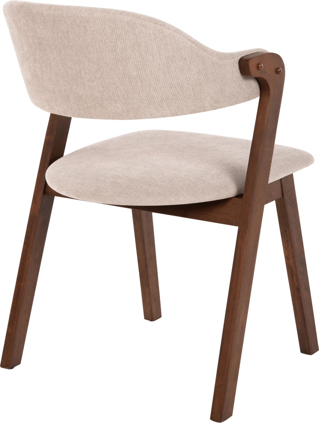 Karrige për ngrënie RIDER FH9734.02 dru gome ngjyrë arre-stof ecru 59x59x83Hcm., set prej 2 copë Karrige për ngrënie RIDER FH9734.02 dru gome ngjyrë arre-stof ecru 59x59x83Hcm., set prej 2 copë