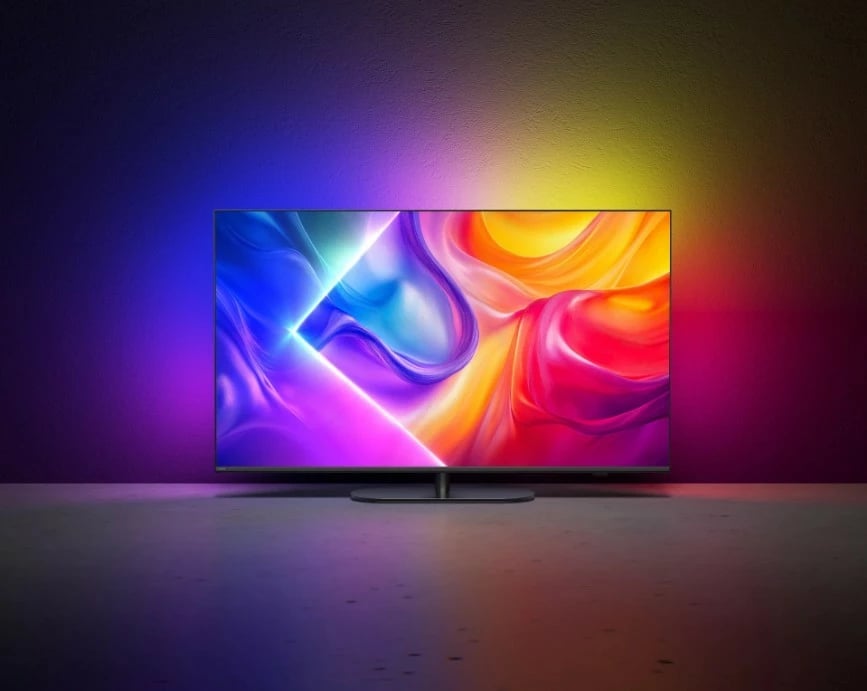 Televizor Philips QLED 50PUS9010/12, 50 inç, Ultra HD/4K, Ambilight, Smart TV, i zi
