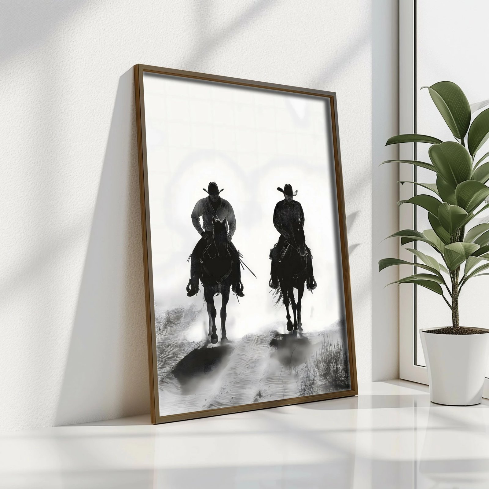 Pikturë dekorative me kornizë MDF, Wallity, GE162-L