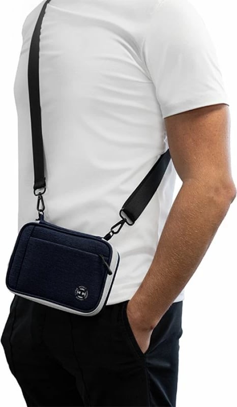 Aksesorë Harrows, blu dhe bardhë