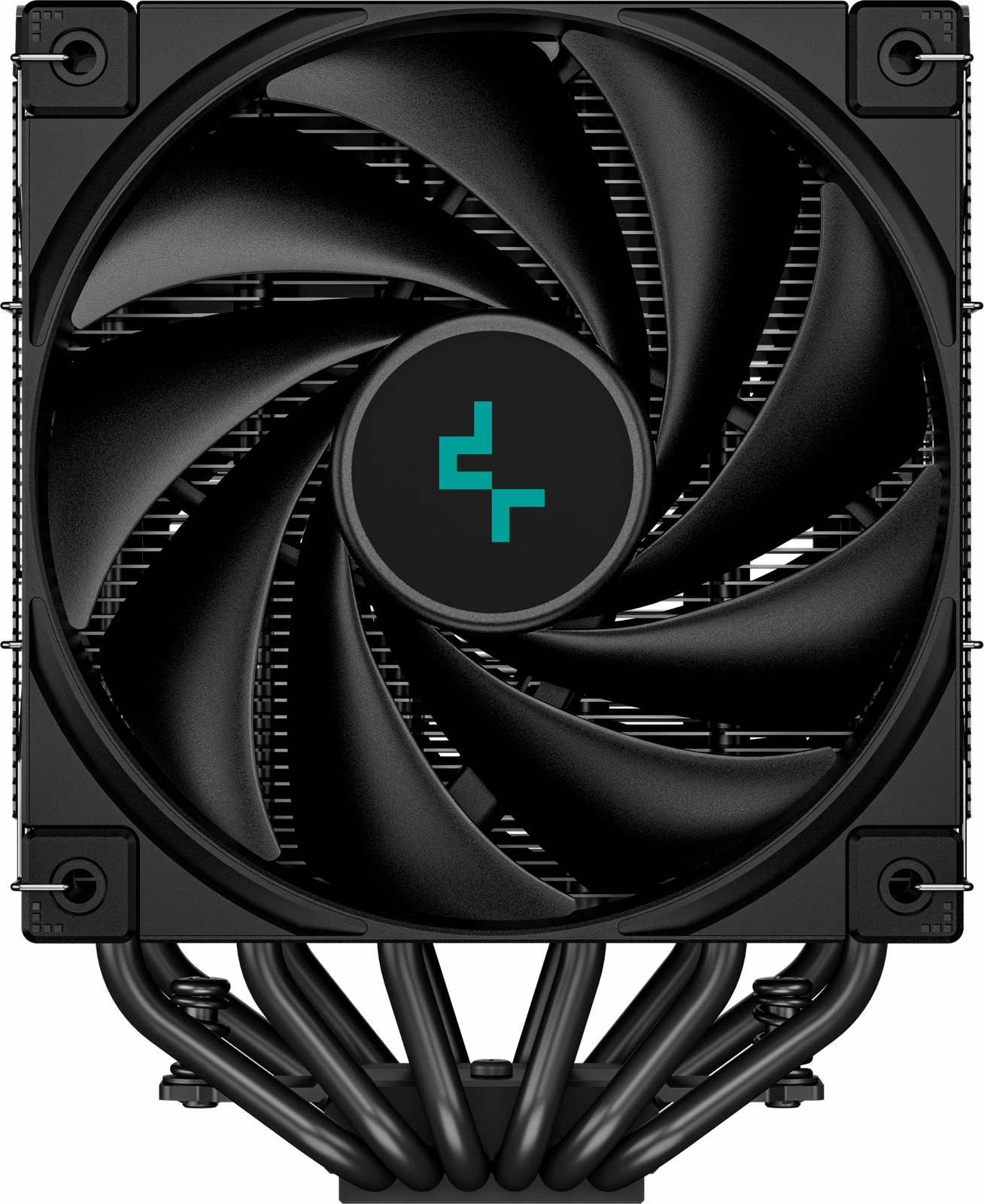Ftohës ajri DeepCool AK620 DIGITAL, 2 ventilatorë 12cm, ekran digjital, ARGB, i zi