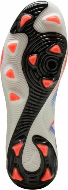 Atlete futbolli për fëmijë Puma, të bardha/portokalli