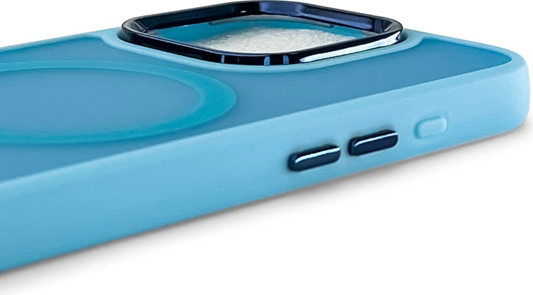 Mbështjellës Hurtel Fashion Case MagSafe për iPhone 16 Plus, TPU, kaltër e çelët
