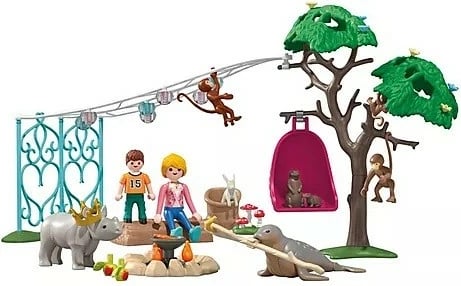 Set lodrash Playmobil Animals & Friends 71855, 58 pjesë