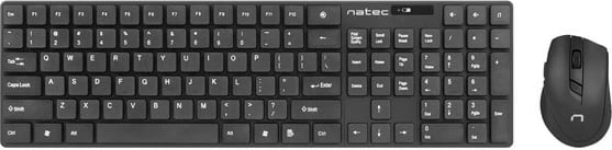 Set tastierë + maus Natec Stingray NZB-1440 wireless, USB, i zi