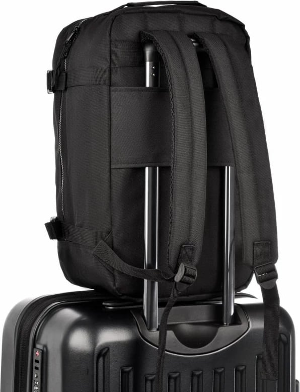 Çantë shpine Meteor unisex, e zezë Çantë shpine Meteor unisex, e zezë