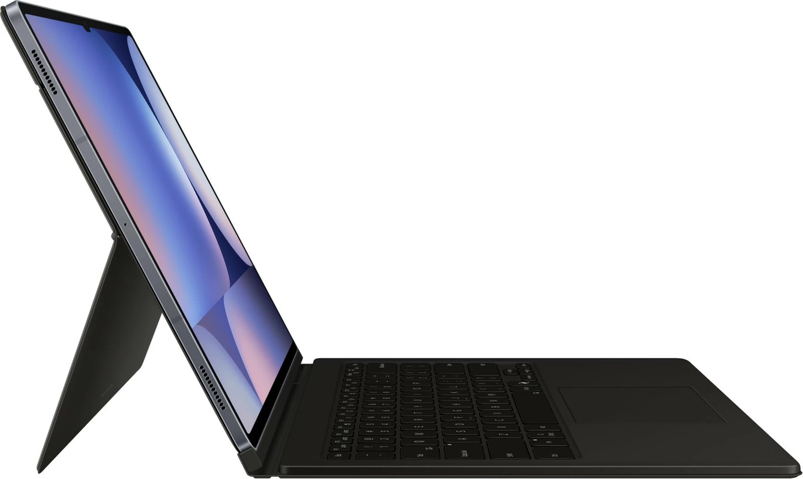 Mbështjellës tastierë Samsung EF-DX925, QWERTZ, Gjermanisht, Touchpad, Galaxy Tab S10 Ultra, Galaxy Tab S9 Ultra, E zezë