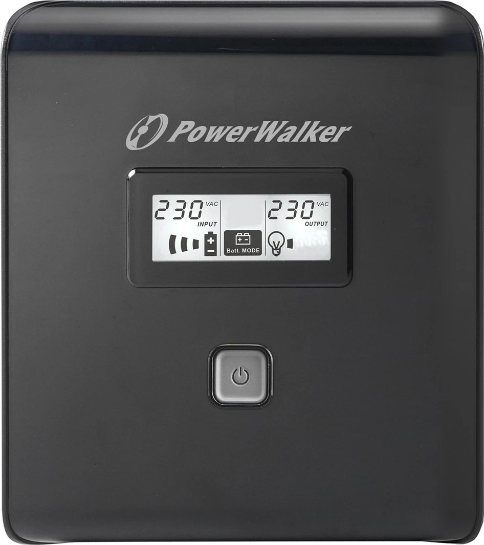 UPS PowerWalker VI 1000 LCD, 1 kVA, 600 W, 4 dalje AC, E zezë UPS PowerWalker VI 1000 LCD, 1 kVA, 600 W, 4 dalje AC, E zezë