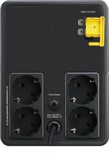 Kasë UPS APC BVX1200LI-GR Easy UPS, 1200VA, 230V, 4 Schuko, E zezë