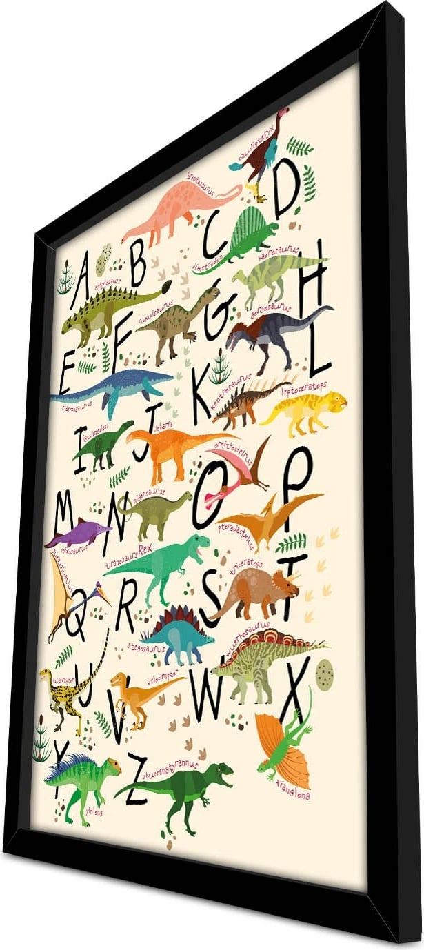 Pikturë dekorative me kornizë MDF, shumëngjyrëshe, Wallity, 3853SCT-001, 38x53cm