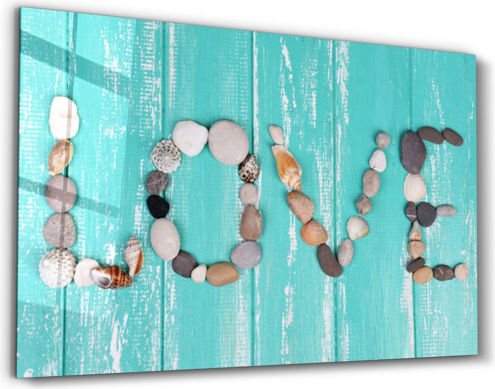 Pikturë dekorative xhami e temperuar, shumëngjyrëshe, OGLS-1102, 46x72 cm