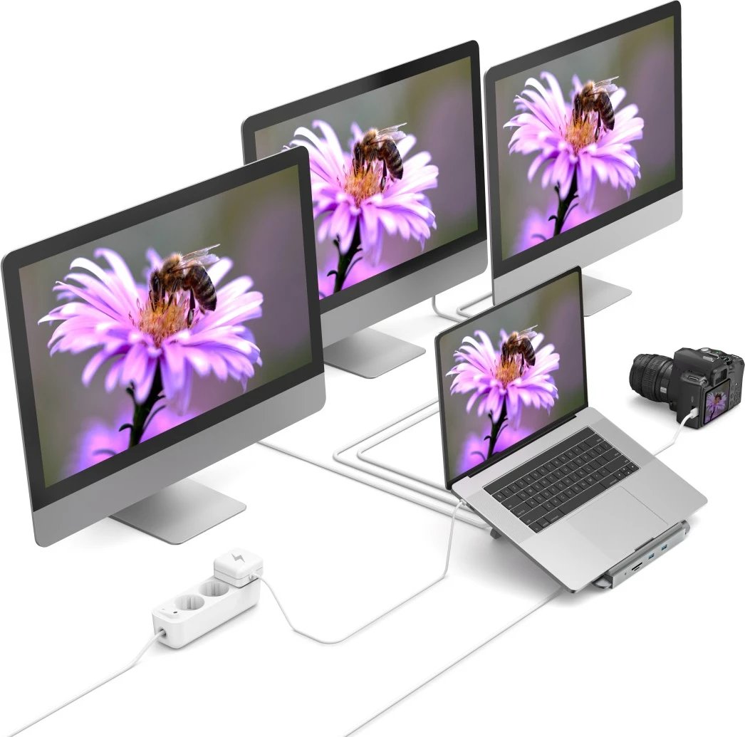 Docking Station Hama USB-C me 12 Porte, 200106