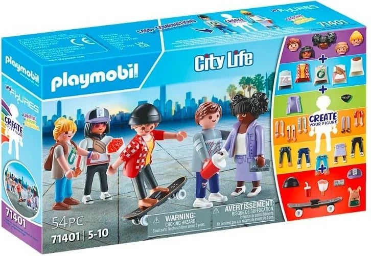 Set figurash Playmobil My Figures Fashion 71401, 54 pjesë