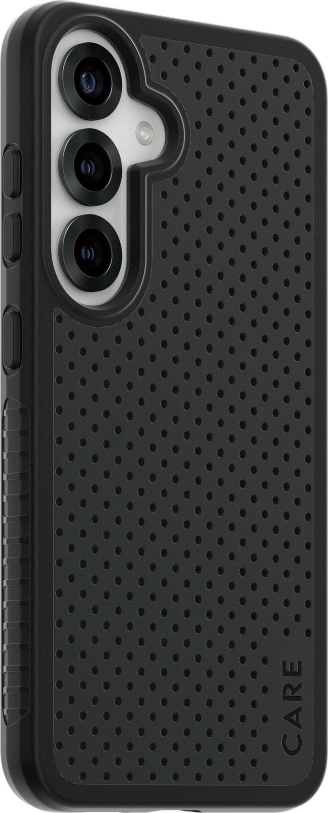 Mbështjellës PanzerGlass CARE Feature Case për Samsung Galaxy S25, i zi
