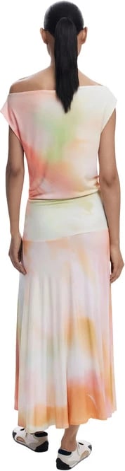 Fustan Desigual femra portokalli