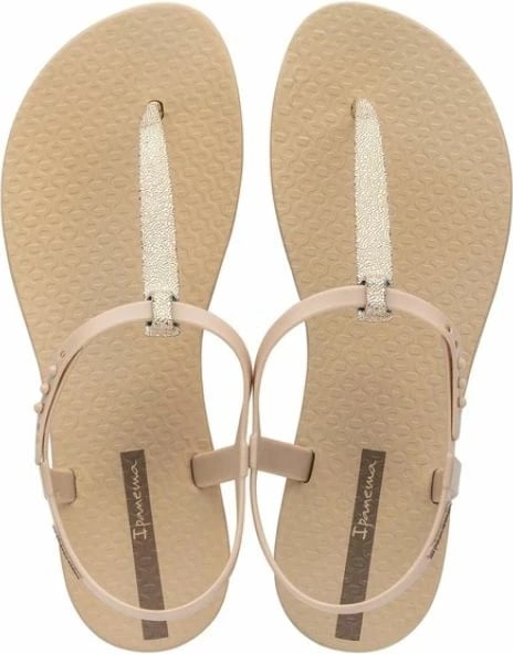 Sandale për femra Ipanema, bezhë me ari