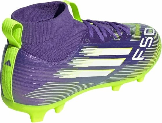 Atlete futbolli për fëmijë adidas, vjollcë/jeshile