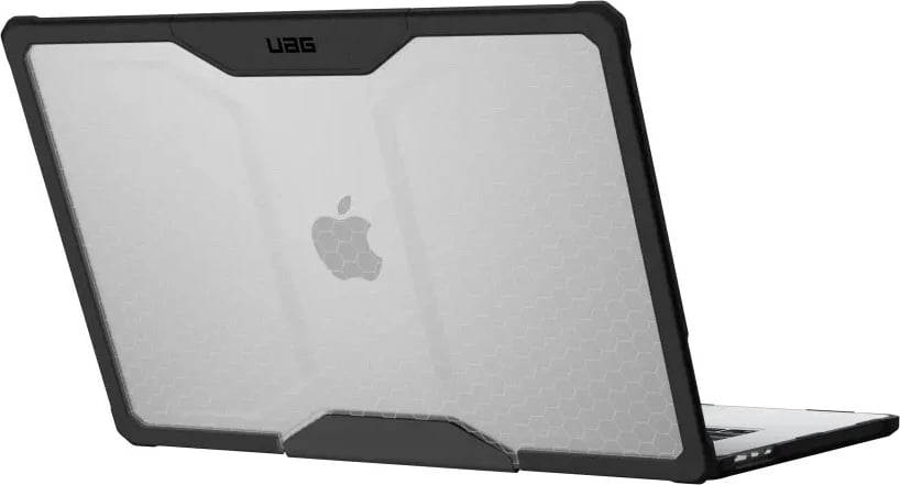 Mbështjellës Urban Armor Gear PLYO për MacBook 15", i tejdukshëm/zi