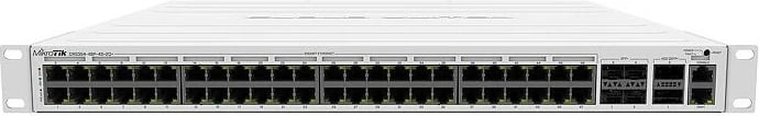 Switch MikroTik CRS354-48P-4S+2Q+RM, Managed, PoE, 1U