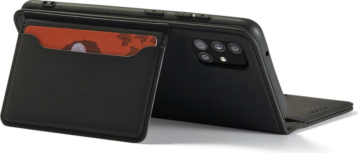 Mbështjellës Hurtel Magnet Card Case për Xiaomi Redmi Note 11 Pro, me kapak, portofol dhe qëndrim, i zi Mbështjellës Hurtel Magnet Card Case për Xiaomi Redmi Note 11 Pro, me kapak, portofol dhe qëndrim, i zi