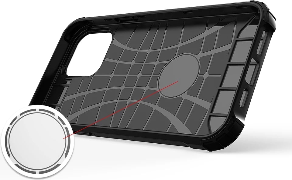 Mbështjellës Hurtel Hybrid Armor për iPhone 14 Pro Max, Blu