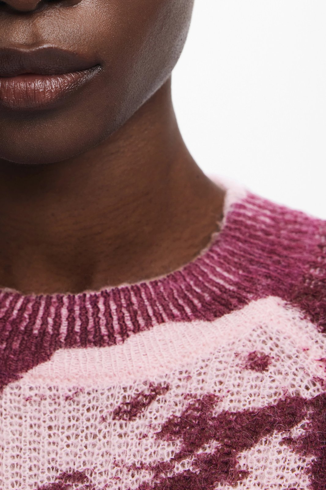 Xhemper femra DESIGUAL, rozë