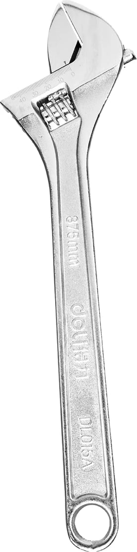 Çelës i rregullueshëm Deli Tools EDL015A, 15 inç, argjend