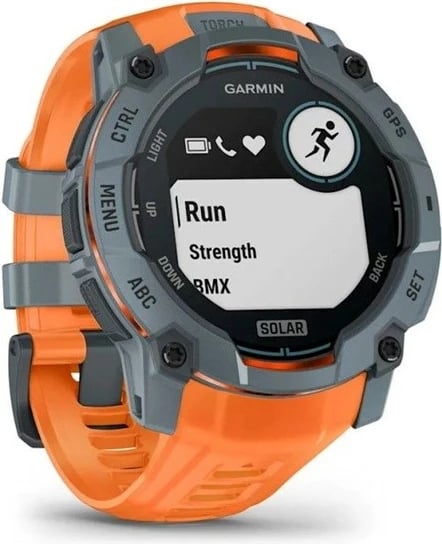 Smartwatch Garmin Instinct 3, 1.1", GPS, portokalli