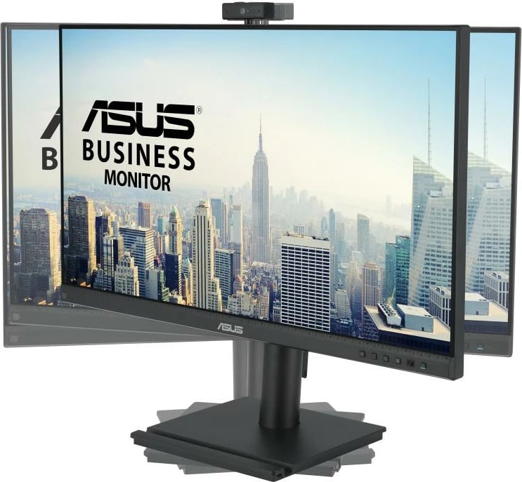 Monitor, ASUS, BE279QFK 90LM04P1-B04370, 23.8" Full HD 100 Hz IPS, webcam FHD me mikrofon e altoparlantë, VESA 100x100, e zezë