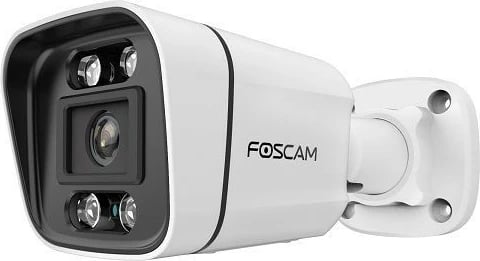 Kamerë sigurie Foscam V5EP, IP, Outdoor, PoE, 5MP, bardhë