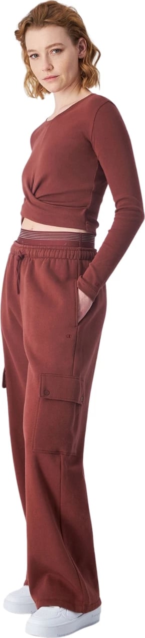 Pantallona sportive cargo Champion për femra, kafe