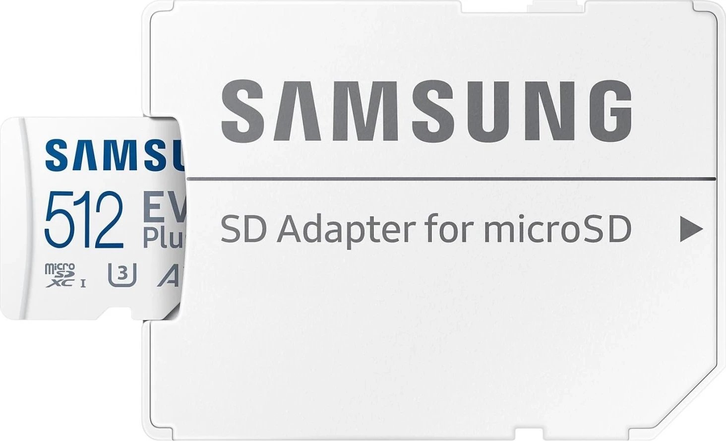 Kartelë memorie Samsung EVO PLUS microSDXC 512GB, UHS-I U3, e zezë-blu