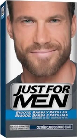 Lyerës për mjekër dhe mustaqe Just For Men Light Brown 28.4g