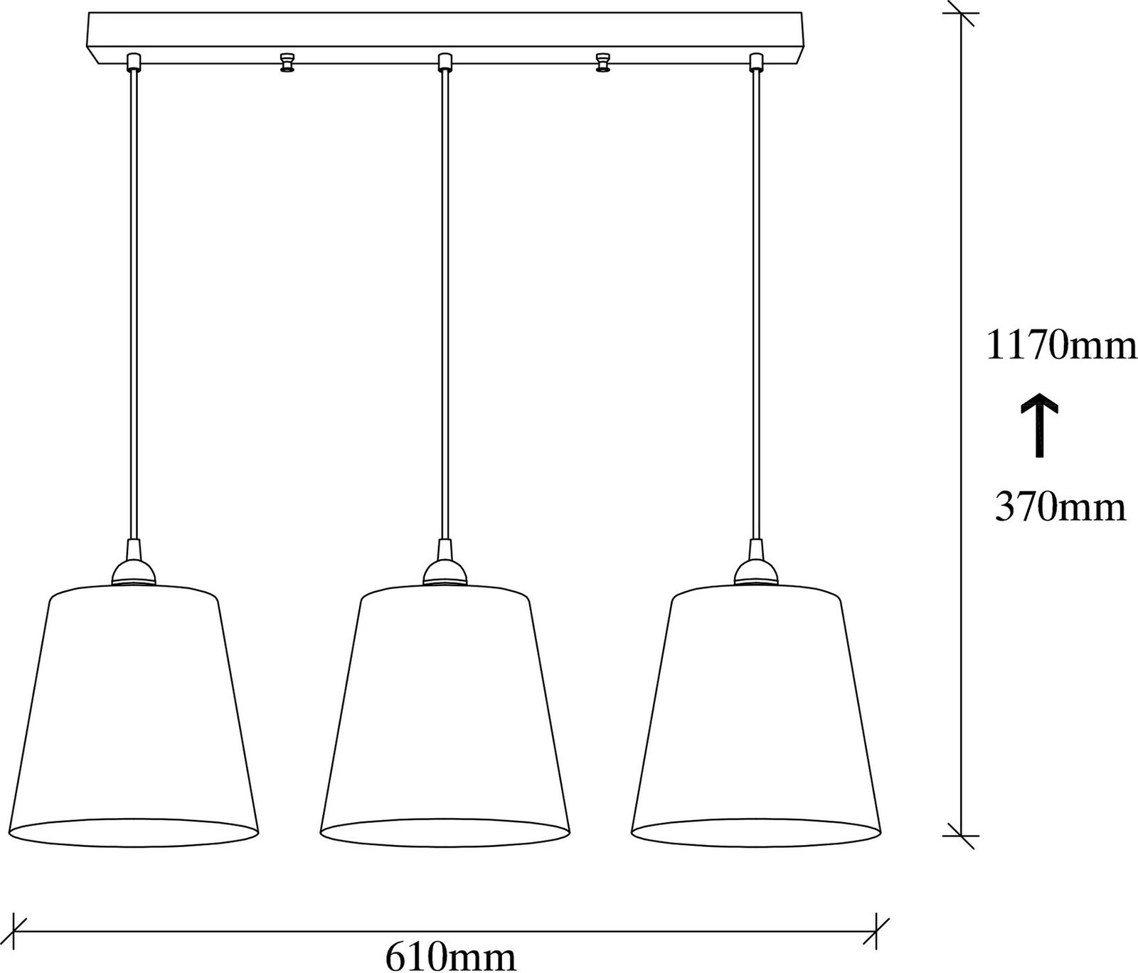 Llambadar skandinav, i bardhë, Berceste - 196WHITE-S1
