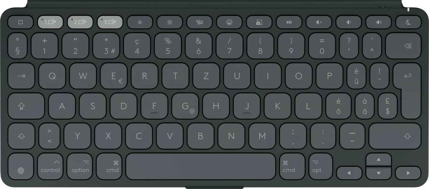 Tastierë Logitech KEYS-TO-GO 2, Graphite, CH layout