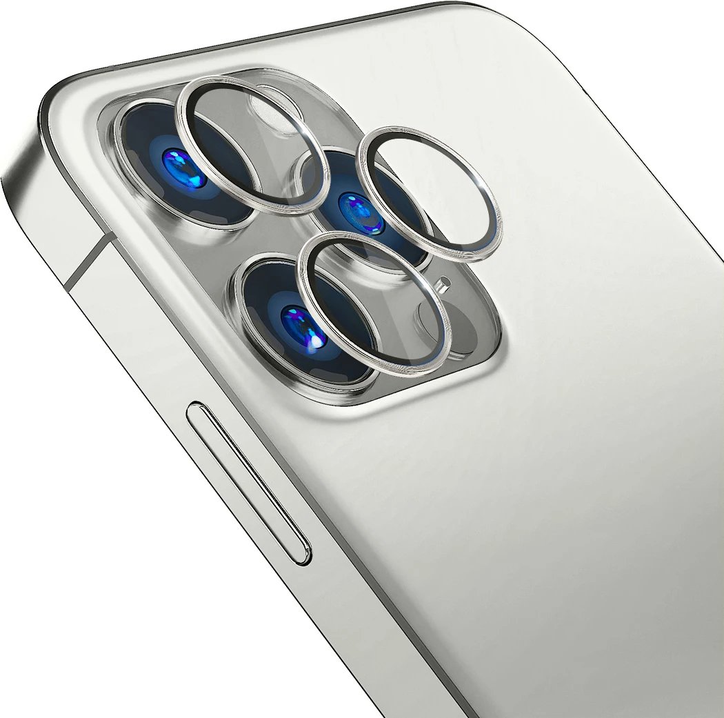 Xham mbrojtës kamerës 3mk Lens Protection Pro për iPhone 14 Pro Max / 14 Pro, Silver