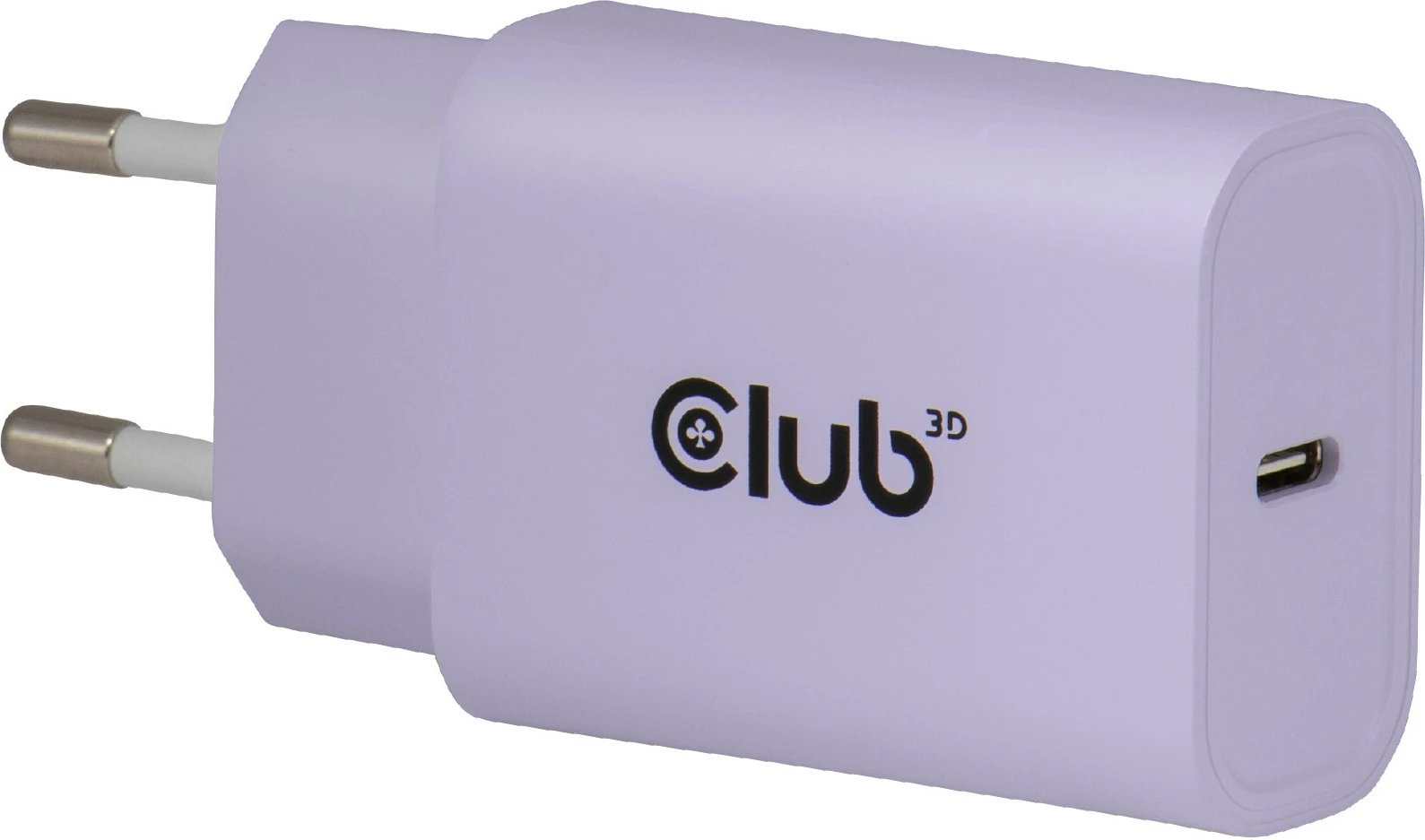 Karikues USB-C Club3D CAC-3025 30W, 2 copë, lila