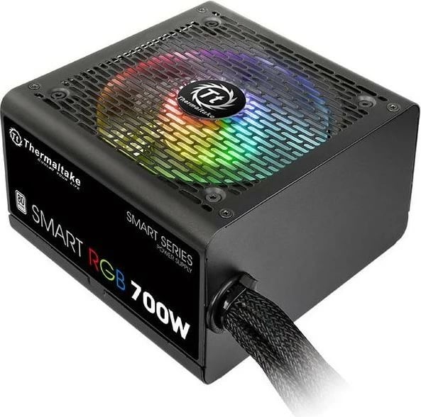 Kasë energjie Thermaltake Smart RGB 700W, 80 PLUS, 2xPEG, 120mm, e zezë