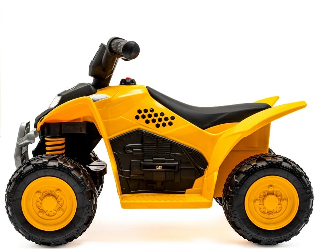 quad elektrik fëmijësh, Baby Mix CAT, 6V 4Ah 35W, drita LED, melodi, 1+ deri 25 kg, e verdhë