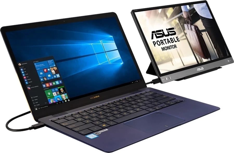 Monitor ASUS MB14AC, 27", Full HD, i zi