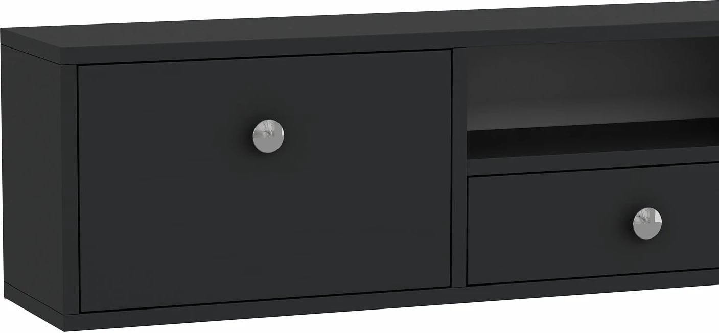 Komodë TV, Skye Decor, anthracite, silver, 1301-DROP-1