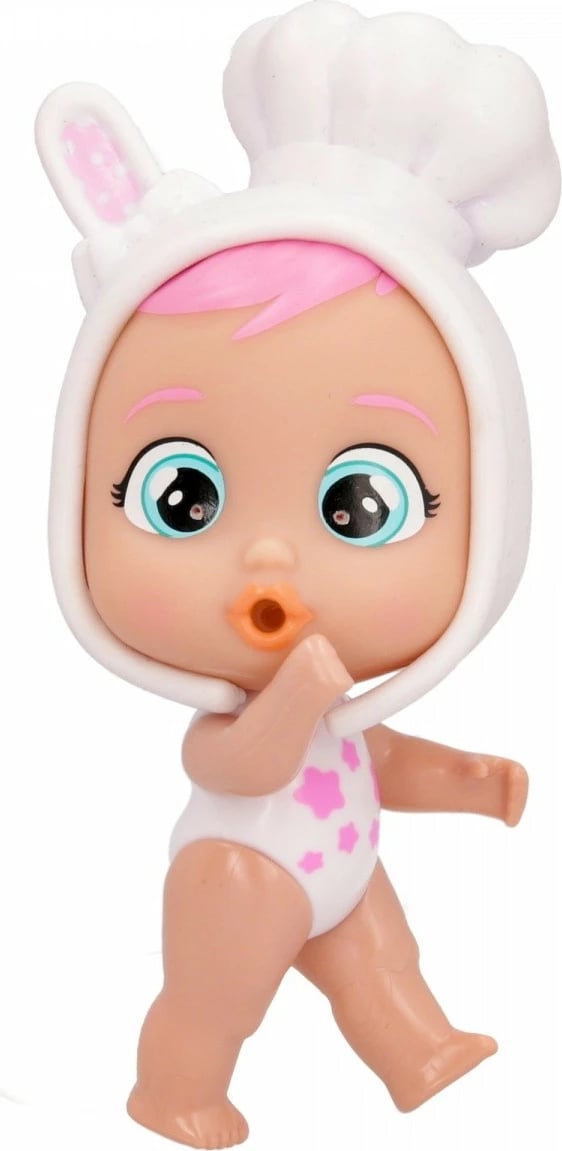 Kukull Cry Babies Magic Tears Di Stars Talent Coney, Tm Toys, plastikë, me aksesorë, rozë/bardhë