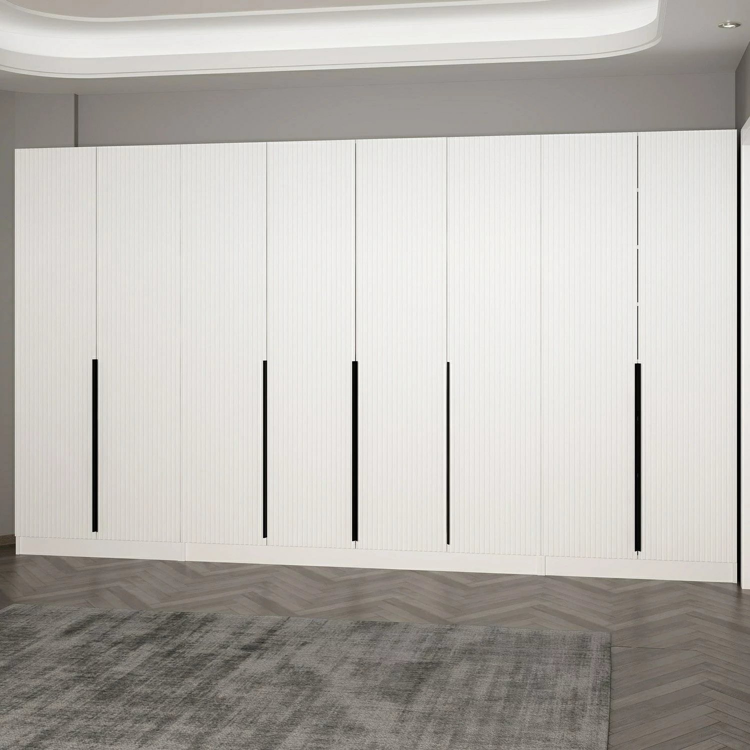 Stendë korridori Skye Decor, Noah - 8261, e bardhë, 360x210x35cm