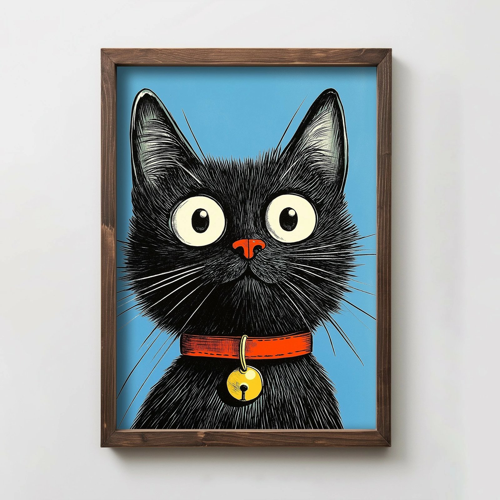 Pikturë dekorative me kornizë MDF, Wallity, TUN001-L, shumëngjyrëshe, 35x47x2 cm