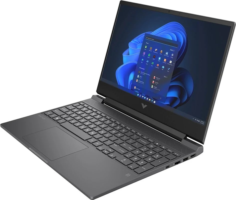 Laptop HP Victus 15-fa1082wm, Intel Core i5-13420H, 16 GB RAM, 512 GB SSD, NVIDIA RTX 4050, 15.6", e zezë