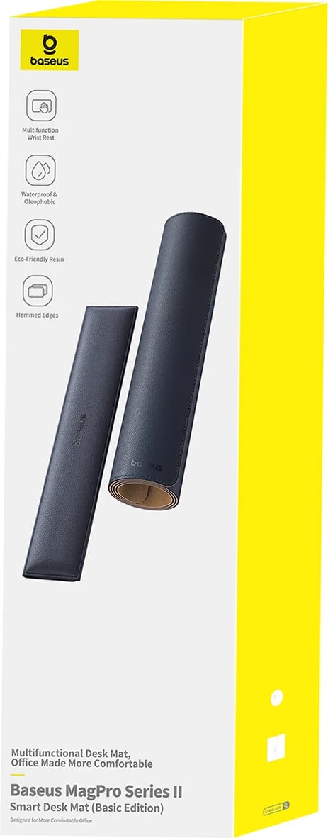 Mbështjellës tavoline Baseus MagPro Series II BS-PS037 me mbështetje për kyç, i zi