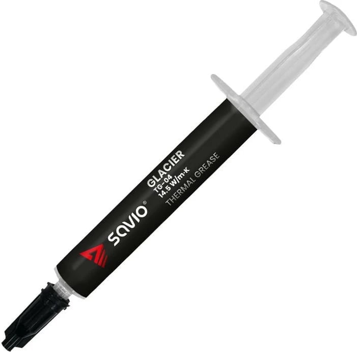 Pasta termike Savio Glacier TG-04, 4g, 14.5 W/mK, Gri