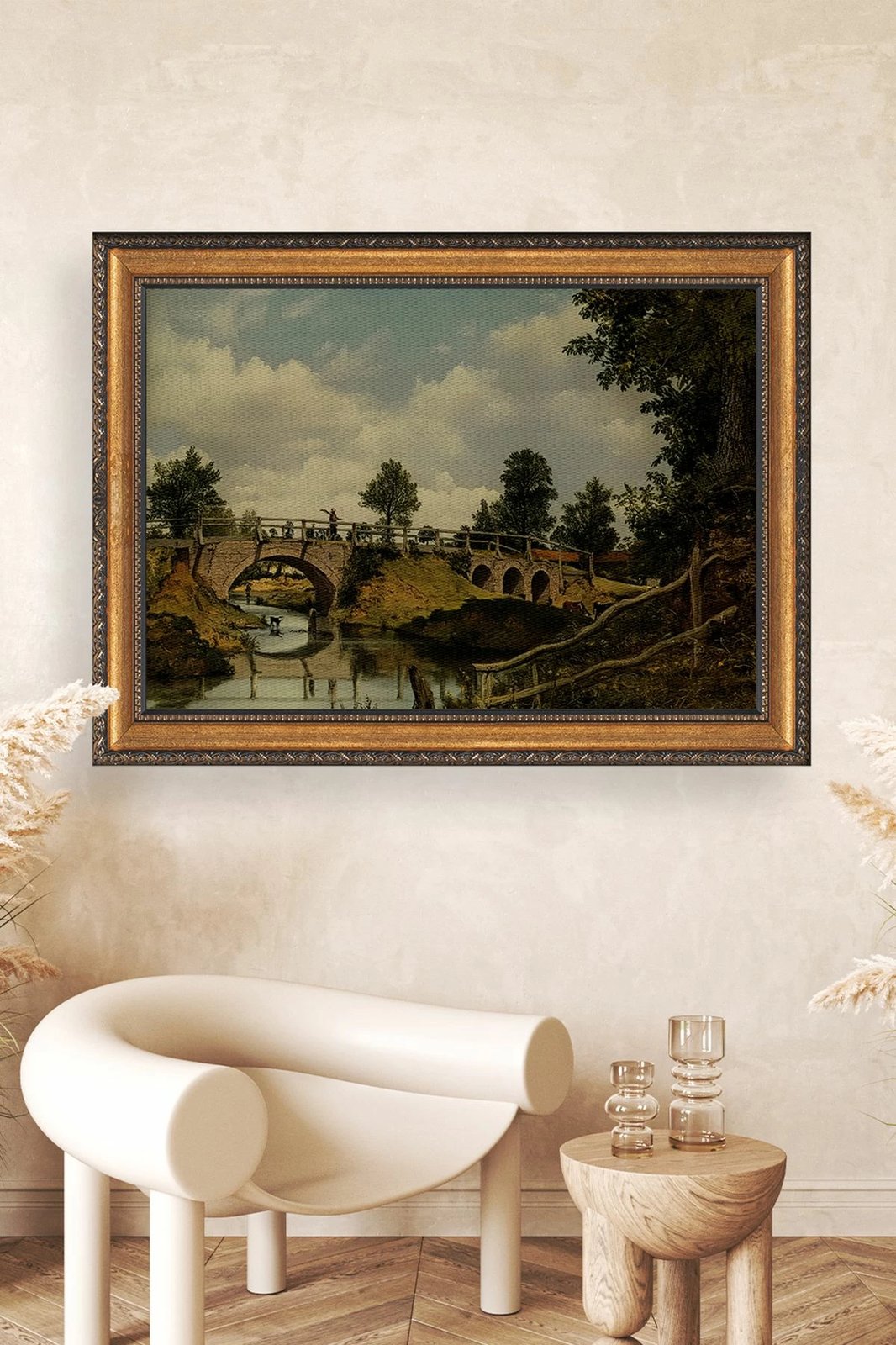 Pikturë dekorative në kanavacë me kornizë, shumëngjyrëshe, Wallity, ATCRCVCNVSMDL60, 50x70cm